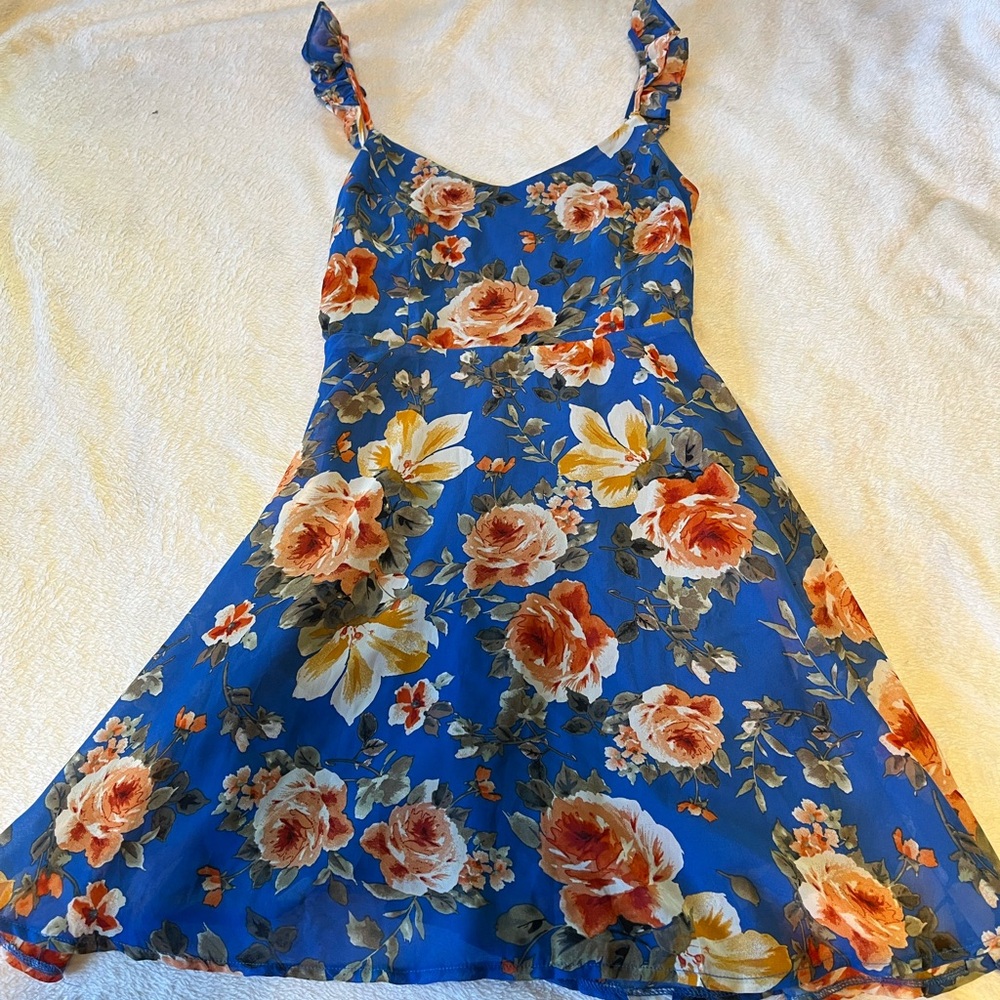 Altard state blue floral dress